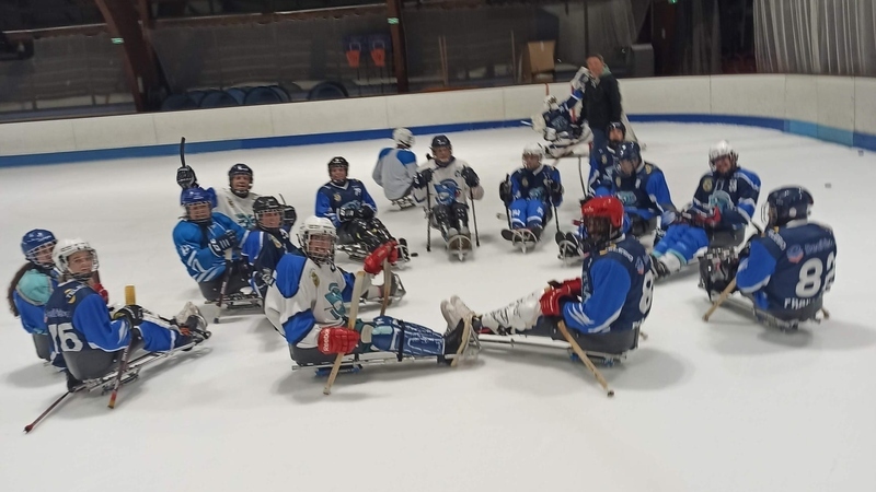 Essais Para-hockey sur glace 