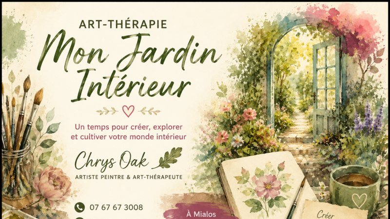 Art-thérapie : Mon Jardin Intérieur